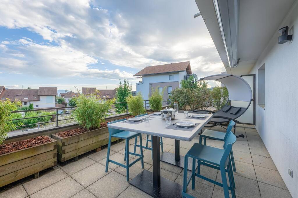 Cabana & La Terrasse Du Parmelan Proche Annecy Apartment Groisy Exterior photo